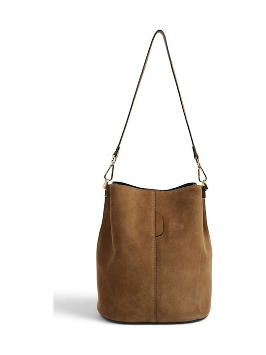 Passaggio Leather Geantă Dama Din Piele Maro