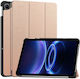 Tablet Hülle Buch Tri-fold Stand Xiaomi Redmi Pad 2 9,7 Pad 2 Se Roségold