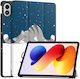 Custer Painted 3-fold Θήκη Xiaomi Redmi Pad 2 Pro Lazy Cat Oem