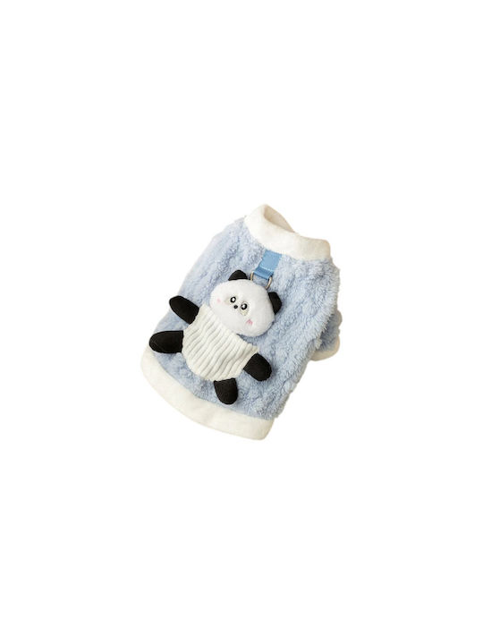 Dog Clothes Fleece Hoodie Plush Toy 810435 Blue 0046126 Dog Clothes Fleece Hoodie Plush Toy 810435 Blue 0046126