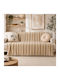 ForHome Sofa Throw 2 Seater Chenille 180x240cm Beige