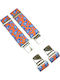 Orange Suspenders Plaids Victoria Blue Orange