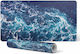 Schreibtischunterlagen Schutzkissen Tragbarer Laptop Sea Waves In Motion 100x50 cm