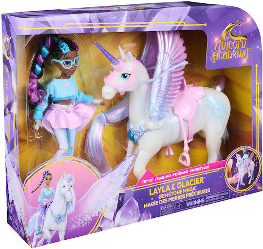 Spin Master Κούκλα Unicorn Academy για 4+ Ετών 60εκ.