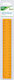 Transparent Plastic Ruler – 20 Cm 4 Colors In Hanging Bag