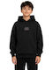 Kids Sweatshirt with Hood Black