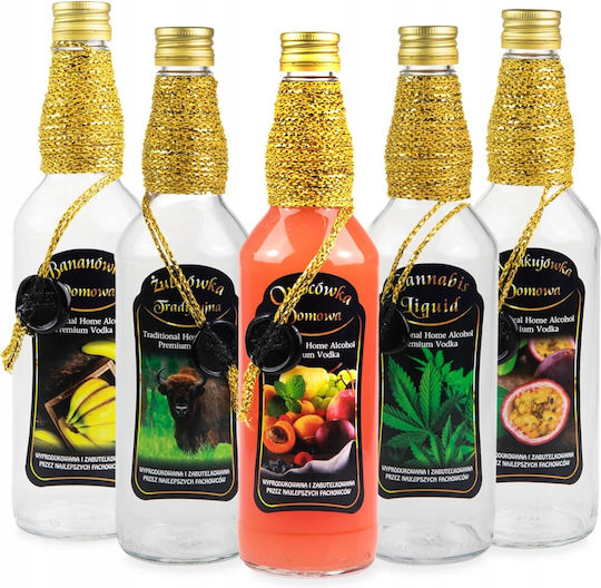 Bimberek Wein-/Getränkeflaschen Monopol Premium 0,5l Unterschiedliches Design