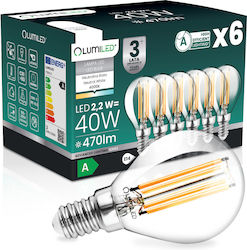 Lumiled LED 2.2W E14 6τμχ Lumiled LED 2.2W E14 6τμχ