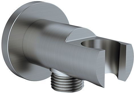 Spiral Water Supply Round Telephone Holder Gun Metal Light