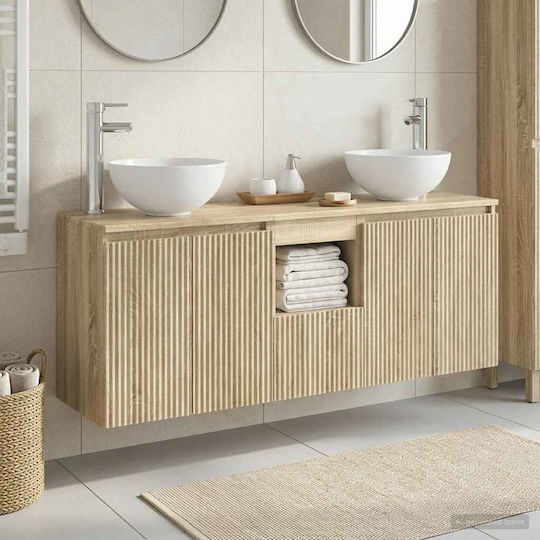 vidaXL Bathroom Vanity Unit Without Sink W49.5xD35xH63cm Sonoma Oak