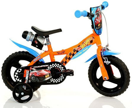 Dino Bikes Cartoon 12" Kids' City Bicycle Orange