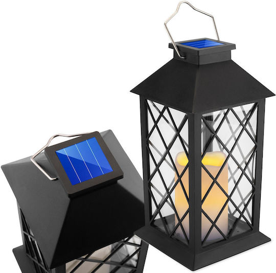 Lirio 2 Lampă Solară de Grădină IP44 LED Statuie Lanternă Suspendată Neagră Lanternă Lumiled