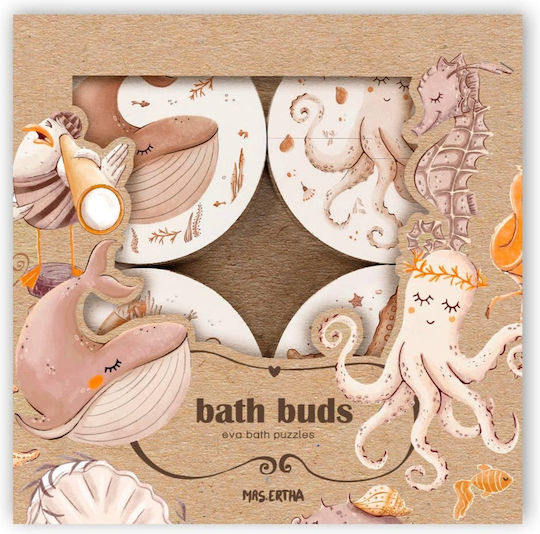Mrs Ertha Puzzle Bath Buddies Игра За Баня За Възраст 18+ Месеца