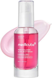 Medicube PDRN Collagen Glow Hydrating Face Serum with Niacinamide & Hyaluronic Acid for Brightening & Revitalization 30ml