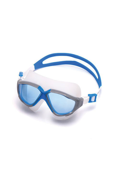 Vaquita Easy Γυαλιά Κολύμβησης Παιδικά με Αντιθαμβωτικούς Φακούς BLUE/GREY