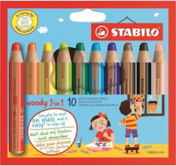 Stabilo Creioane colorate Set 10 culori
