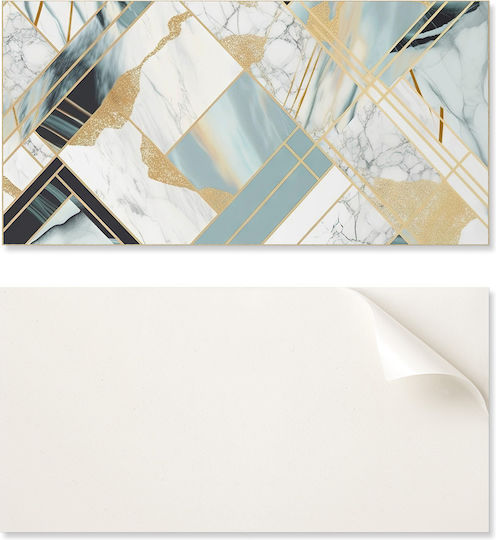 Printed Vinyl Tiles Packaging Geometric Marble Designs 10x40x20 Pcs