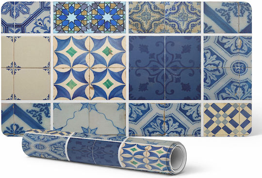 Antislip Dekorative Wandsticker aus Vinyl Retro 100x50 cm