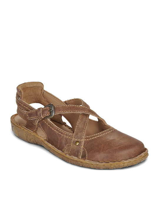 Josef Seibel Women's Flat Sandals Brown
