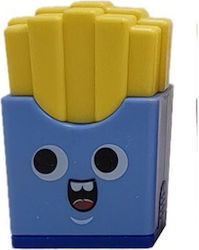 Mathv Eraser & Sharpener 2 In 1 Sharpener & Eraser French Fries 4 Colours Blue Mathv Eraser & Sharpener 2 In 1 Sharpener & Eraser French Fries 4 Colours Blue