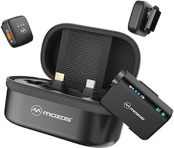 Mozos MX4-DUAL Set Microfon Fără Sârmă de Rever Mozos MX4-DUAL Set Microfon Fără Sârmă de Rever