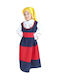 Traditional Kids Costume Peloponnese with Scarf