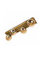 Deckenleuchte Riva Walnuss Bronze 4xe27 800/200 mm