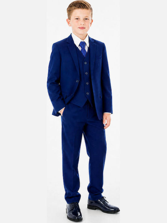Kids Summer Suit 5 Pieces Blue Denzil