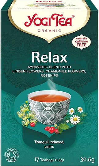 Yogi Tea Relax Kräutermischung Bio-Produkt 17 Taschen 30.6g