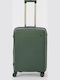 Olia Home Cabin Hard Green Suitcase Height 55cm