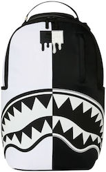 Sprayground Раница Сакове за гръб Backpacks SHARK CENTRAL BLACK WHITE STENCIL