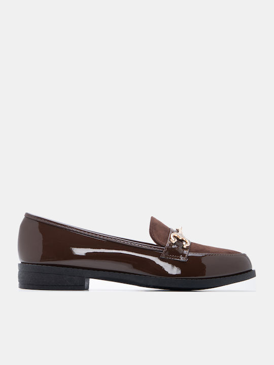 Luigi Women's Moccasins In Brown Colour