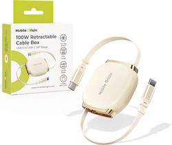 Mobile Origin USB 2.0 USB-C Masculin - USB-C 100W 0,25m (MO-CB7-BG) Mobile Origin USB 2.0 USB-C Masculin - USB-C 100W 0,25m (MO-CB7-BG)