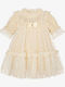 Mädchenkleid Biscuit Ecru