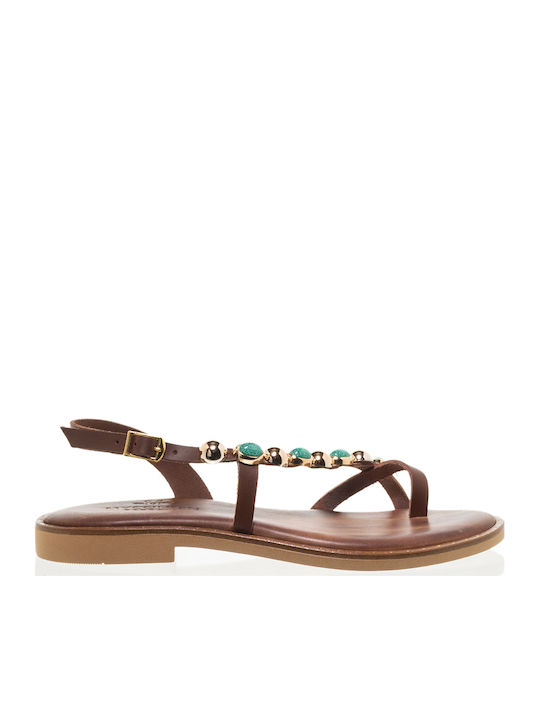 Myconian Greek Sandal Δερμάτινα Γυναικεία Σανδά...