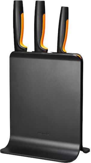 Fiskars Σετ Μαχαίρια με Βάση από Πλαστικό