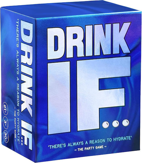Επιτραπέζιο Παιχνίδι Drink If για 3+ Παίκτες 21+ Ετών DYE-2500 (EN) Dyce Games