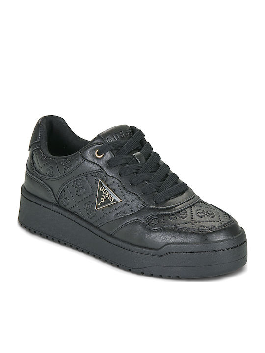 Guess Γυναικεία Sneakers Μαύρα