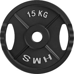 HMS Δίσκος Ολυμπιακού Τύπου 1 x 15kg Φ50mm με Λαβές HMS Δίσκος Ολυμπιακού Τύπου 1 x 15kg Φ50mm με Λαβές
