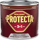 Protecta 3-в-1 Цвят За Метал Черен Метал Ръжда Конвертор Праймер Декоративно Покритие В Една Кутия Може Да Се Нанася Директно Върху Ръжда Лъскаво Покритие 2.5л Стар Мед