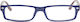 Sequoia Lesebrillen +3.25 in Blau Farbe HD-150