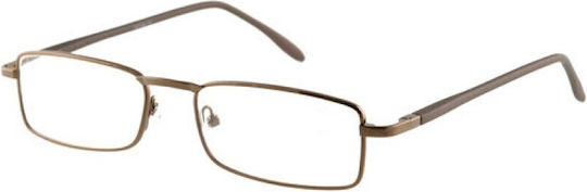 Nea Optiki Nea Optiki Lesebrillen +1.75 in Braune Farbe MO1050C3177