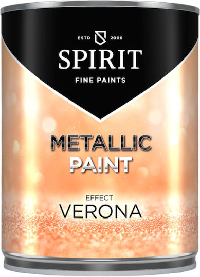 Декоративна Боя Spirit Verona Метални Перлени Частици 1л Зелен