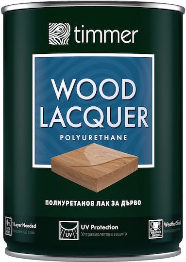 Timmer Lac De Lemn Poliuretan Matt 750ml Strat Gros Împotriva Decoșării