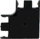 Geyer Schienensystem-Verbinder L Magnetische Aluminium Schwarz