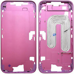 Middle Frame Apple iPhone 16 Plus 5G Camera Button Pink OEM