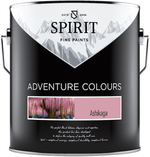 Стайна Латексова Боя Spirit Ashikaga Висококласно Покритие 13-15 Кв.м Устойчива На Мокро Измиване И Търкане