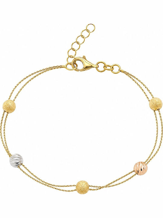Senzio Belibasakis Women's White Gold 14K Chain Bracelet