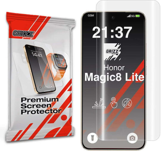 GrizzGlass Hydrogel Screen Protector (Honor Magic8 Lite)