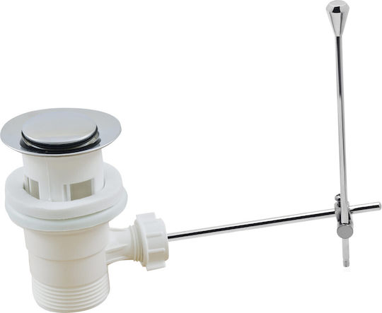 Ferro K39tw Sink Siphon Automatic Plastic Brass Edge 5/4”